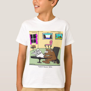 Camiseta Castor Testamentos Vivos Rick Londres Engraçado