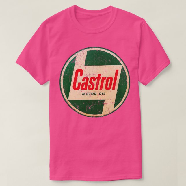 Camiseta Castrol (Frente do Design)