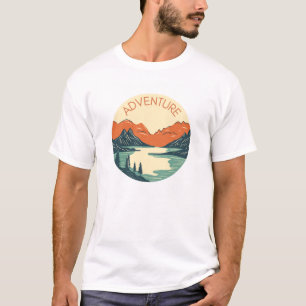 Camiseta Casual de Estilo ao Ar Livre
