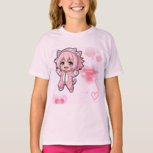 Camiseta Casual Fofo e Moderno para Uso Diário