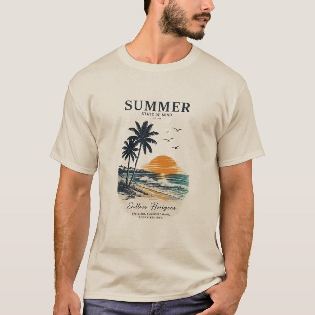 Camiseta Casual Moderna (Frente)