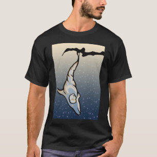 Camiseta casulo de golfinho