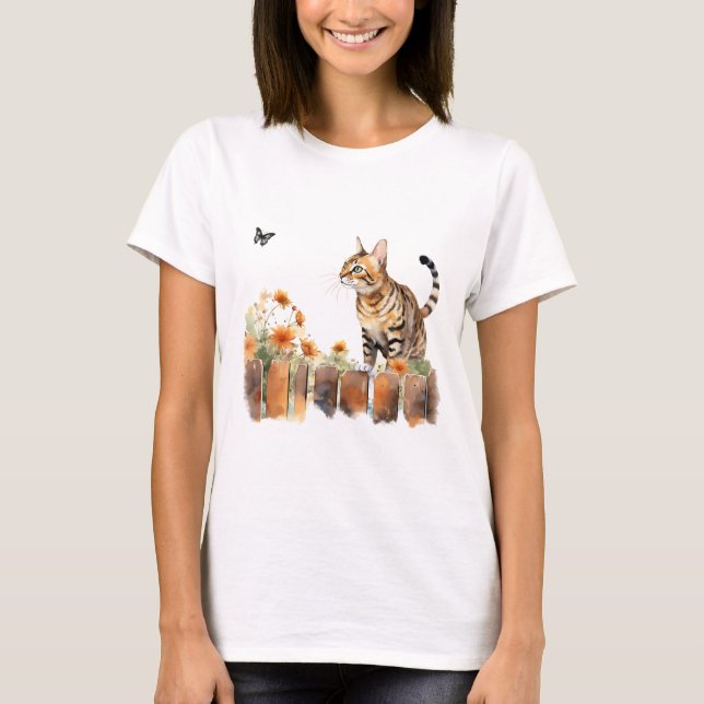 Camiseta Cat. 3 em T-Shirt de outono (Frente)