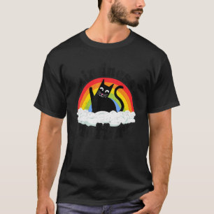 Camiseta Cat Anti Bullying Rainbow Kindness Importa Esped T