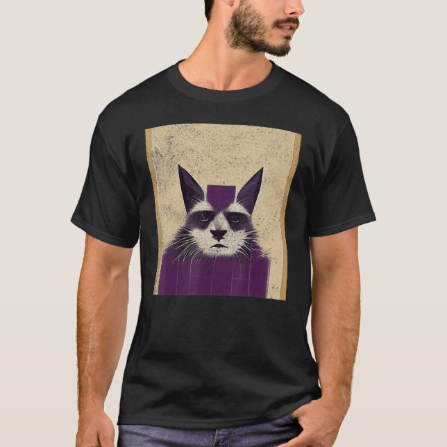 Camiseta Cat Art (Frente)