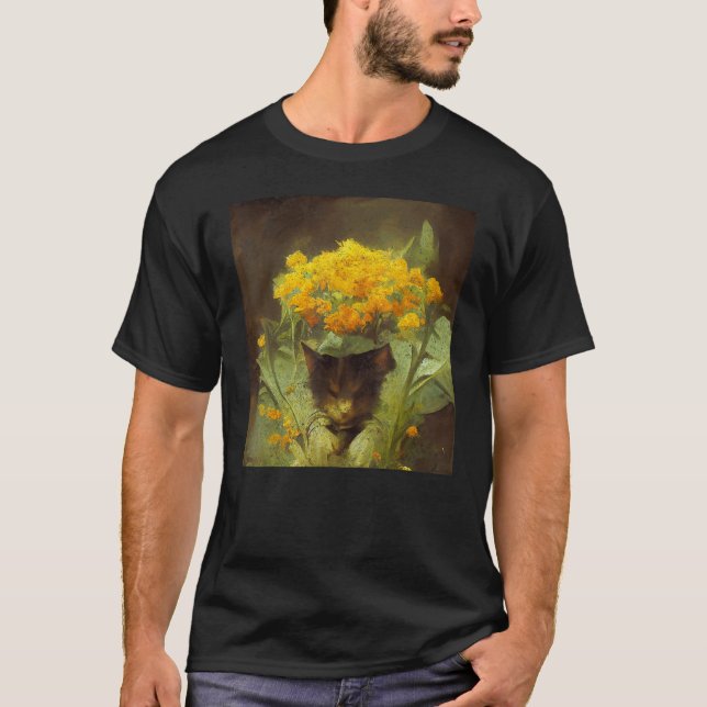 Camiseta Cat Art (Frente)
