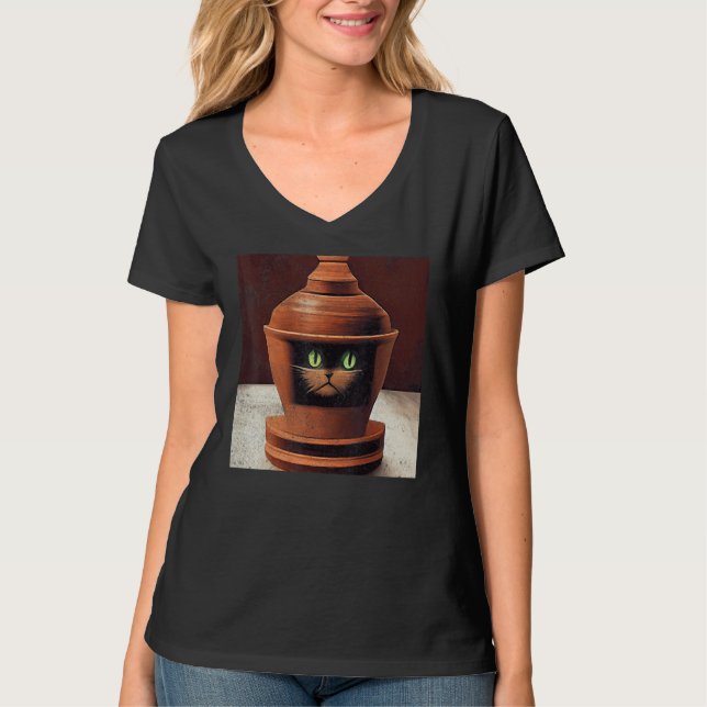 Camiseta Cat Art (Frente)