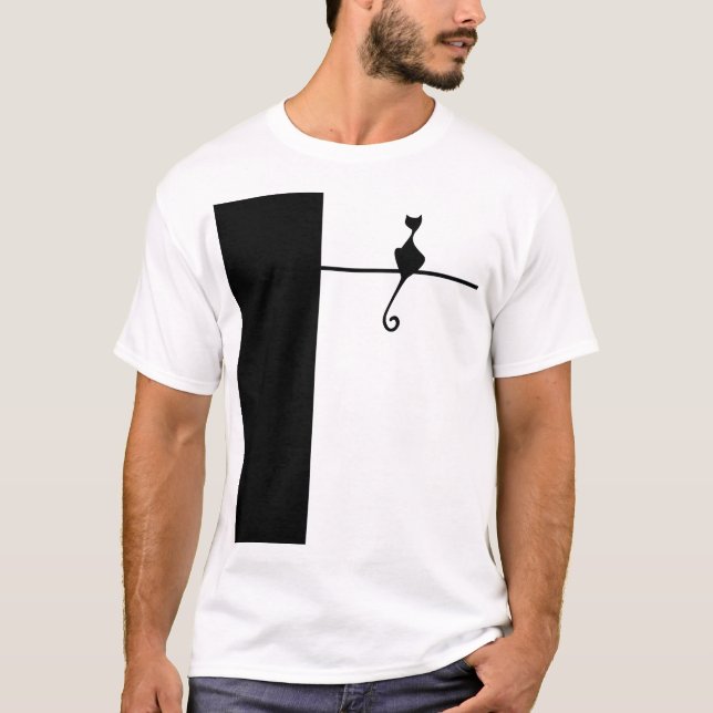 Camiseta Cat Art (Frente)