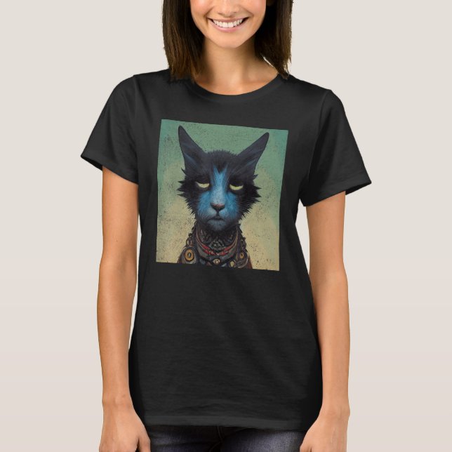 Camiseta Cat Art 10 (Frente)