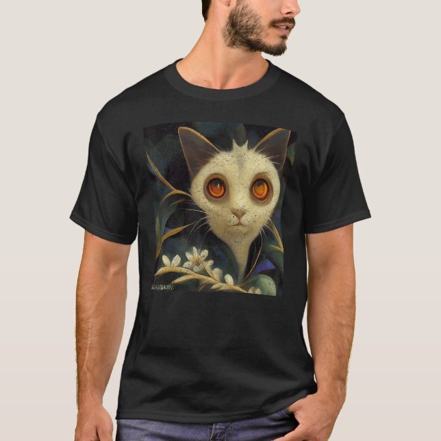 Camiseta Cat Art 17 (Frente)