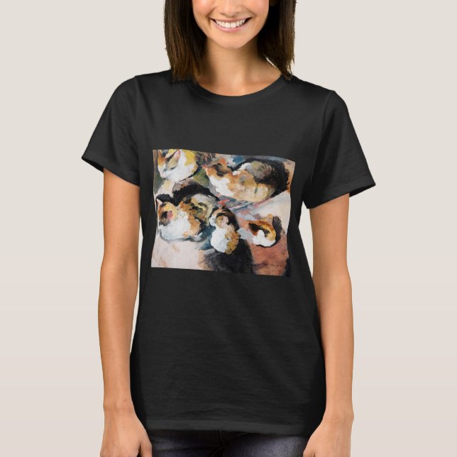 Camiseta Cat, August Macke (Frente)