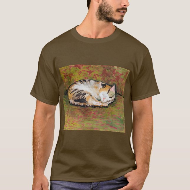 Camiseta Cat, August Macke T-Shirt (Frente)