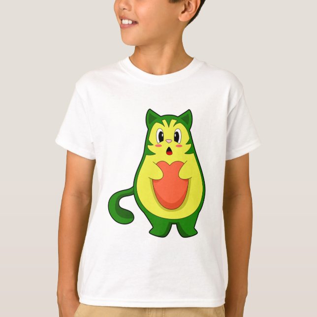 Camiseta Cat Avocado (Frente)