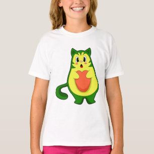 Camiseta Cat Avocado
