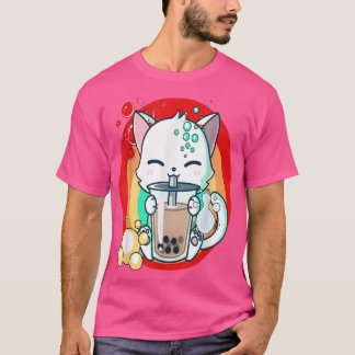 Camiseta Cat Boba Bubble Tea