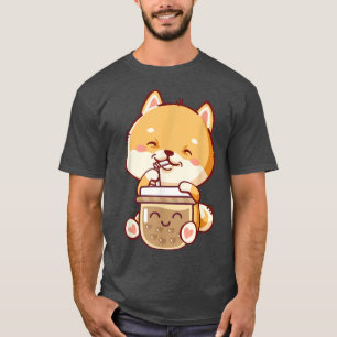Camiseta Cat Boba Tea Bubble Tea Anime Kawaii Neko 574