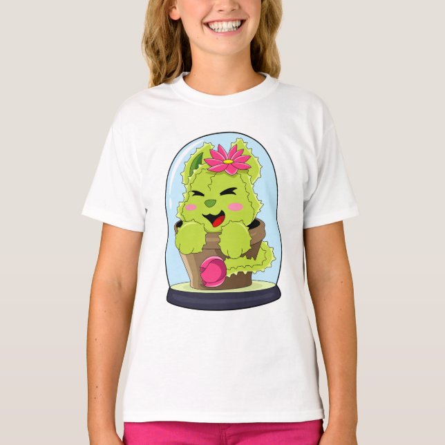 Camiseta Cat Cactus (Frente)