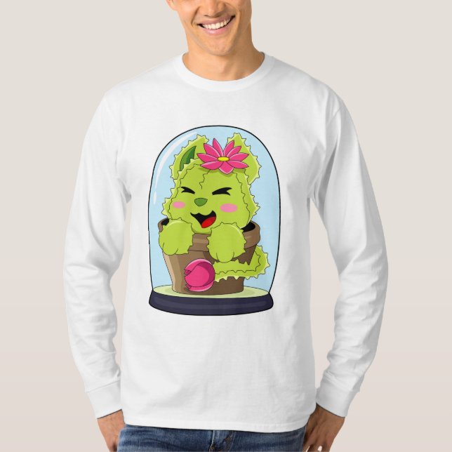 Camiseta Cat Cactus (Frente)