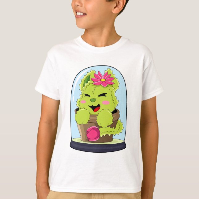 Camiseta Cat Cactus (Frente)