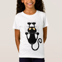 Cat Caindo no personagem de desenho animado da div