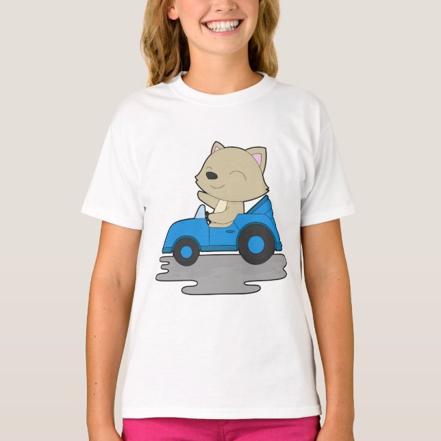 Camiseta Cat Car (Frente)