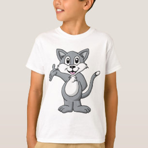 Camiseta Cat Cartoon