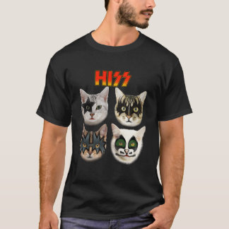 Camiseta Cat Cat Cat Hiss Cat Proprietário de Gatos Humor d