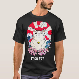 Camiseta Cat Cat Mãe Humor Gato Pai Sarcasmo Animal Pun 2