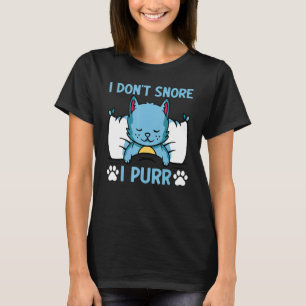 Camiseta Cat Cat Meme I Don't Srone I Purr I Cat