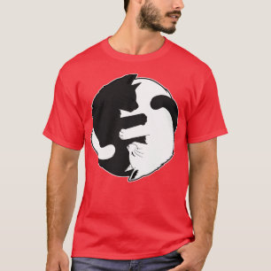 Camiseta Cat Cats Yin Yang Ying Yang Gift 10