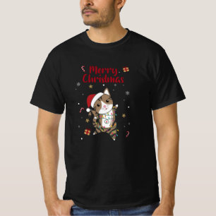 Camiseta Cat Christmas Snow Winter Animals Cats