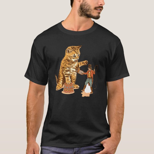 Camiseta Cat Clown Feline Cat Kitten Circus (Frente)