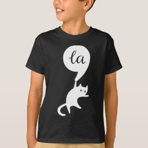 Camiseta Cat Comma La Kamala Harris Para O Presidente 2024;