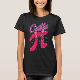 Camiseta Cat Cutie Pi Math Pun Cutie Pie Toddler