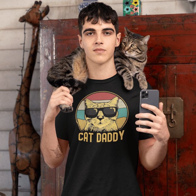 Camiseta Cat Dad Funny Cat Lovers (Criador carregado)