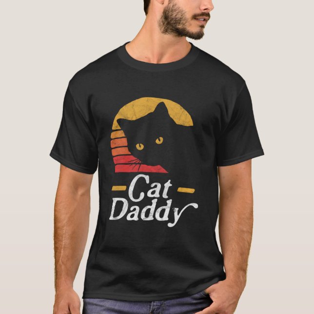 Camiseta Cat Daddy Eighties Style Cat Distressed (Frente)