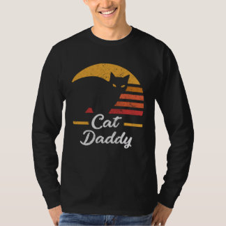 Camiseta Cat Daddy Vintage Eighties Style Cat Retro