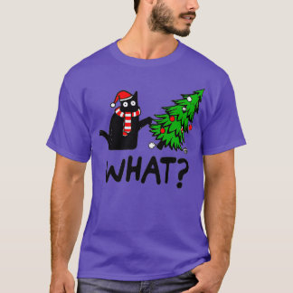 Camiseta Cat de Natal