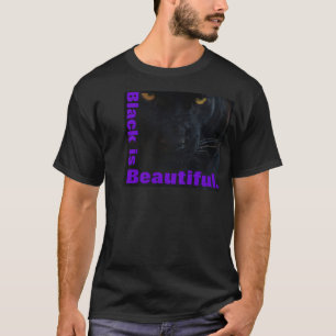 CAMISETA CAT DE PANTERA PRETA