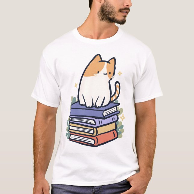 Camiseta Cat Delight � Bela Arte Animal (Frente)