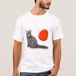 Camiseta Cat encontra a lua completa