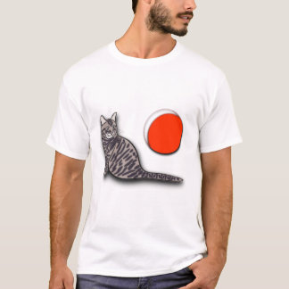 Camiseta Cat encontra a lua completa