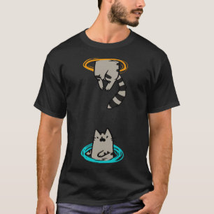 Camiseta Cat Engraçado Vídeo Jogo Animal