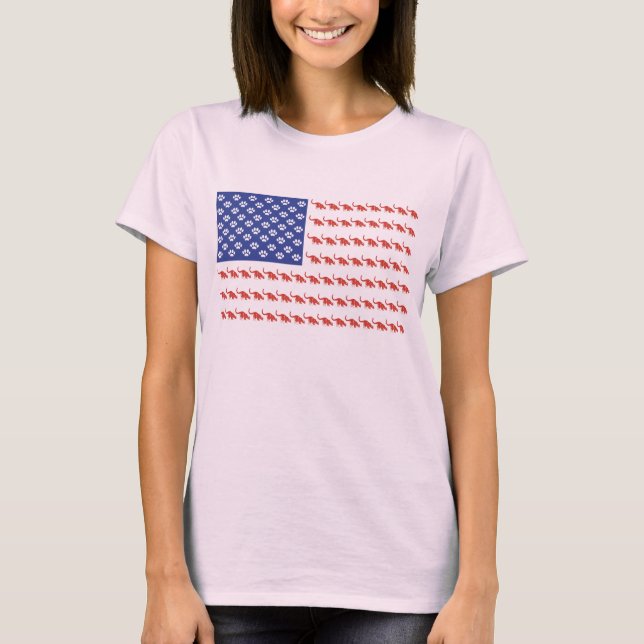 Camiseta Cat-Flag-Tee (Frente)