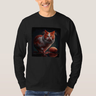 Camiseta Cat Flamingo Bacon E Ovos 2