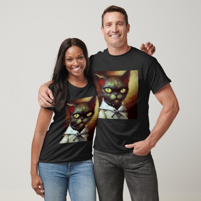 Camiseta Cat Frankenstein (Unissex)