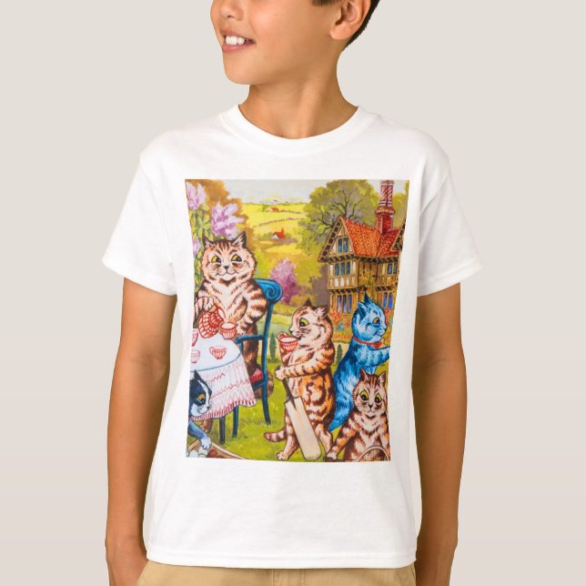 Camiseta Cat Garden Party (Frente)