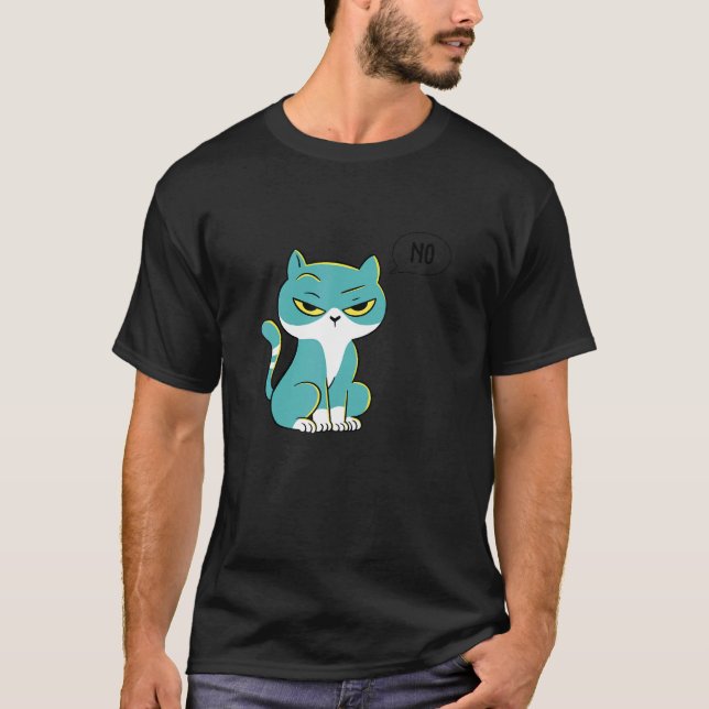 Camiseta Cat Graphic Cat Owner Cat Trainer Cat Animais de C (Frente)