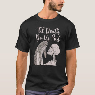 Camiseta Cat Halloween Costume Cat Skeleton Skeleton Skull