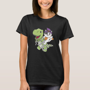 Camiseta Cat Happy Halloween Mummy rex Cats Halloween